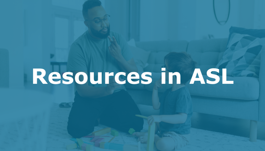 Resources in ASL