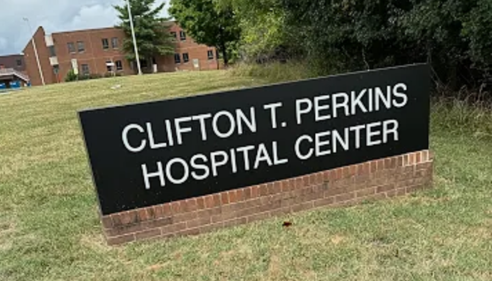 Photo of Clifton T. Perkins Hospital Center Sign