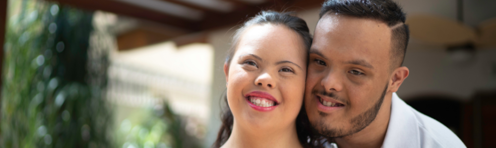 Couple Smiling at the camera